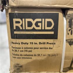 DALLAS LOCATION- AS-IS RIDGID HEAVY DUTY 15 in. DRILL PRESS Pallet (2 units)