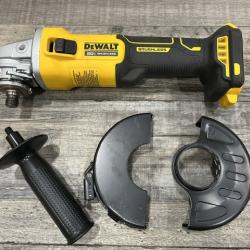 AS-IS DEWALT 20-Volt MAX Cordless Brushless 4-1/2 in. Angle Grinder with Slide Switch (Tool Only)