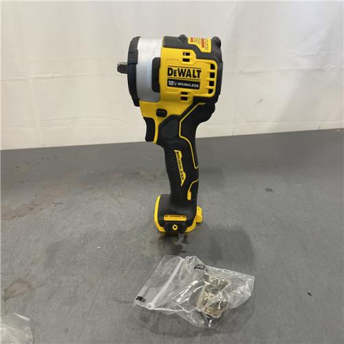 AS-IS - DEWALT ATOMIC 20V MAX Cordless Brushless 1/2 in. Variable Speed Impact Wrench
