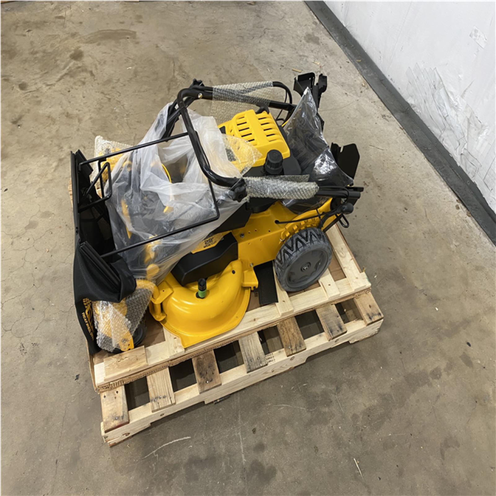 Houston Location - AS-IS Outdoor Power Equipment DEWALT 28 INCH LAWN MOWER