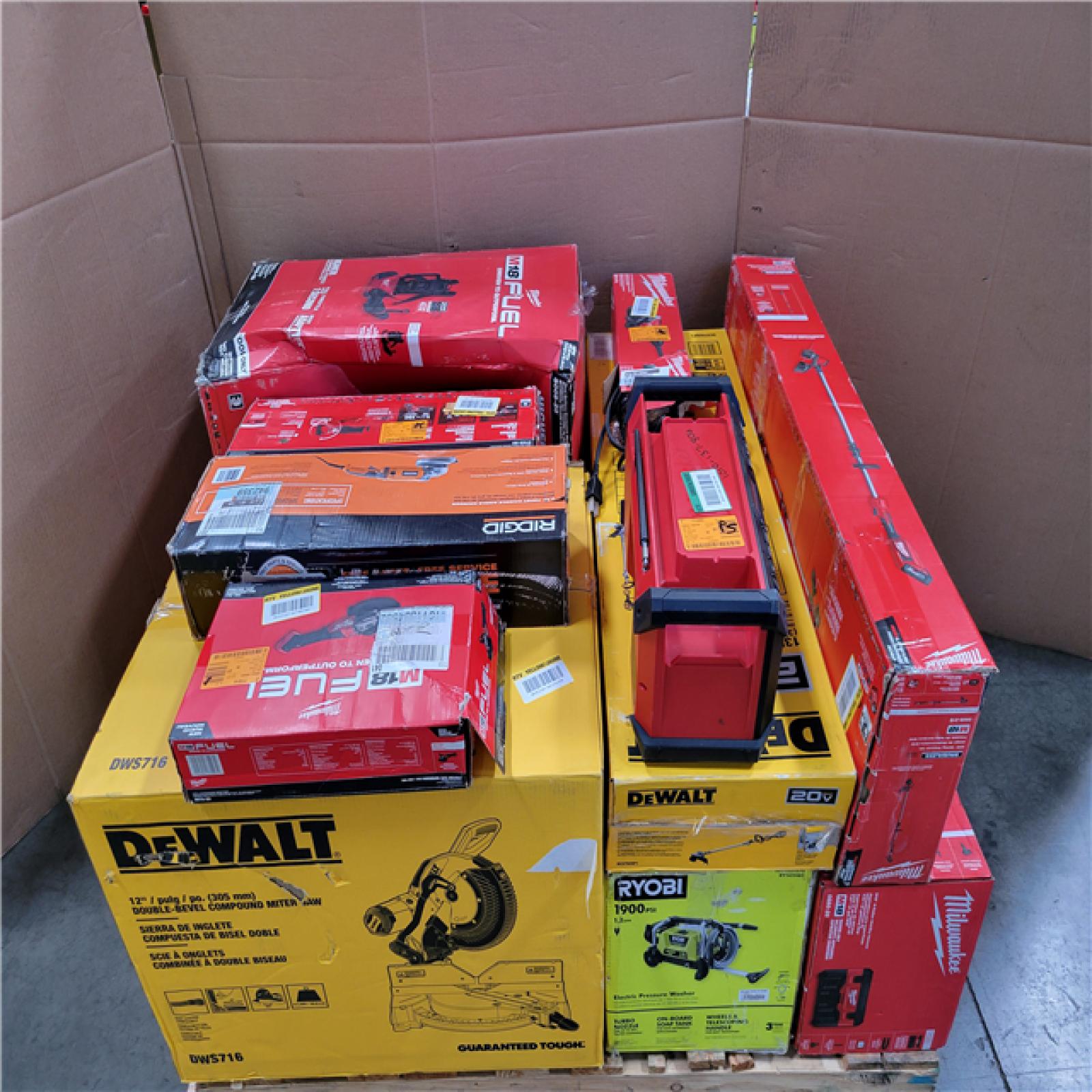 CALIFORNIA AS-IS TOOL PALLET