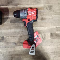 HOUSTON LOCATION - AS-IS (APPEARS LIKE NEW) Milwaukee 2904-22 Hammer Drill Driver Kit with Batteries  Charger & Tool Case  Red