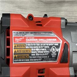 AS-IS Milwaukee FUEL 18V Lithium-Ion Brushless Cordless Hammer Drill and Impact Driver Combo Kit