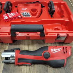 AS-IS  Milwaukee M12 Force Logic Press Tool 1/2 in. to 1 in. Kit