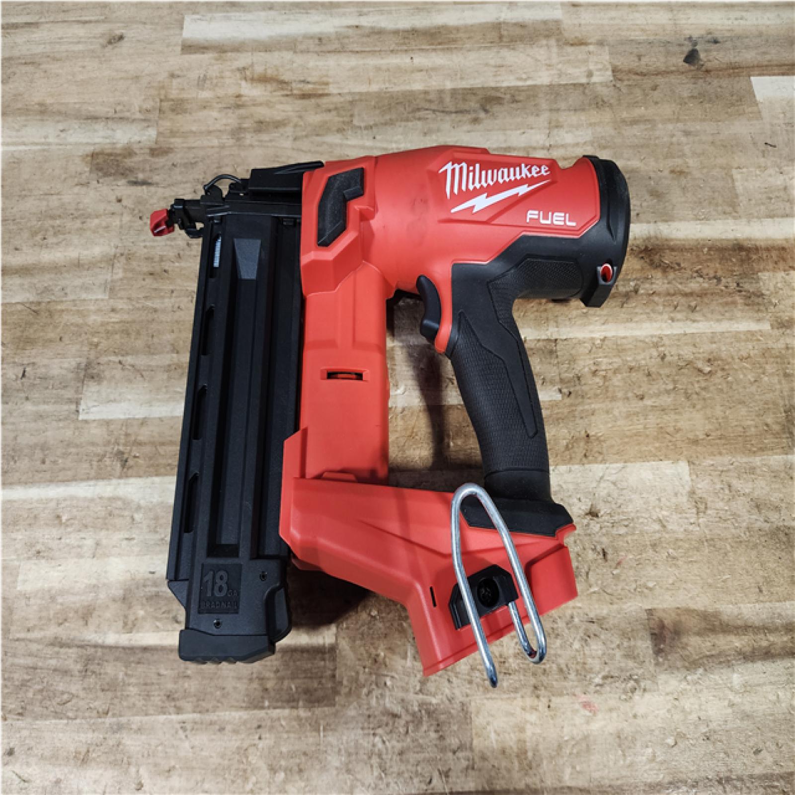HOUSTON LOCATION - AS - IS Milwaukee FUEL 18-Volt Lithium-Ion Brushless Cordless Gen II 18-Gauge Brad Nailer (Tool-Only)