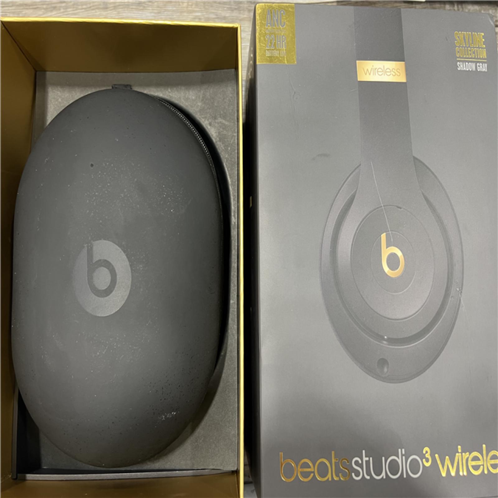 AS-IS Beats - Studio³ Wireless Noise Cancelling Headphones - Shadow Gray