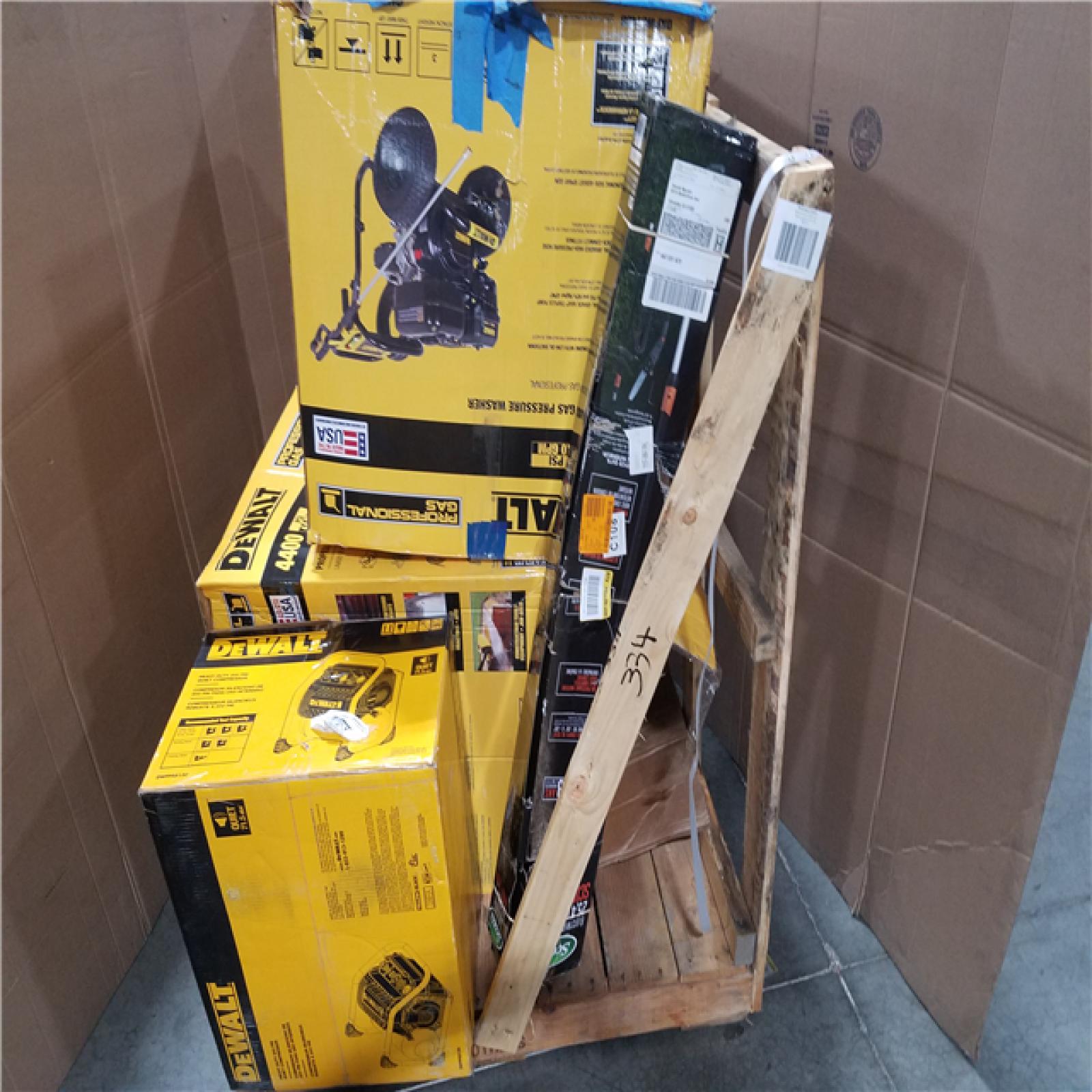 CALIFORNIA AS-IS OUTDOOR POWER EQUIPMENT