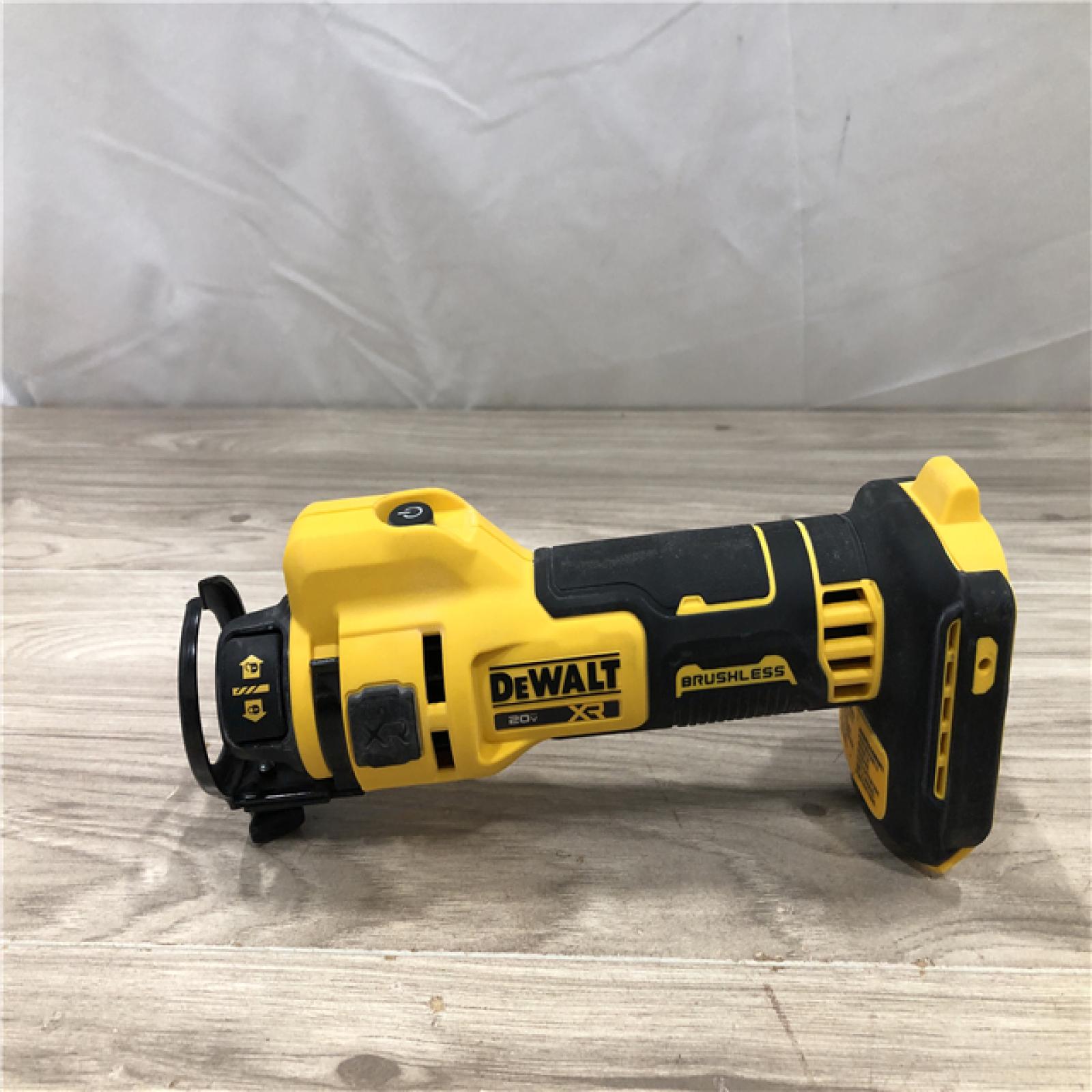 AS-IS DEWALT XR 20V Lithium-Ion Cordless Rotary Drywall Cut-Out Tool (Tool Only)