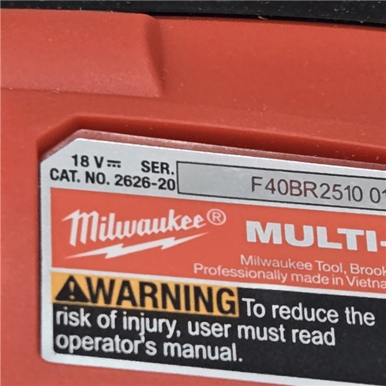 AS-IS Milwaukee 2626-20 M18 Cordless Multi-Tool (Tool Only)