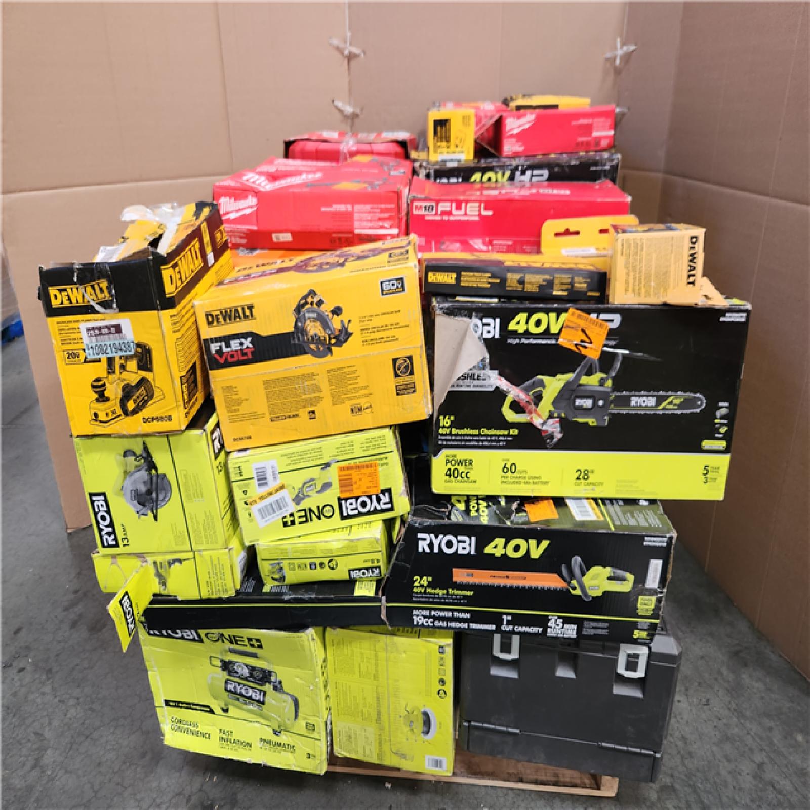 CALIFORNIA AS-IS TOOL PALLET