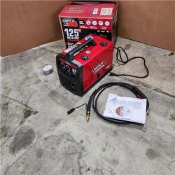 Houston Location - As-Is Lincoln Electric 125 Amp Weld-Pak 125 Flux-Core Wire Feed Welder, 115V (No Gas) - Appears IN Good Condition
