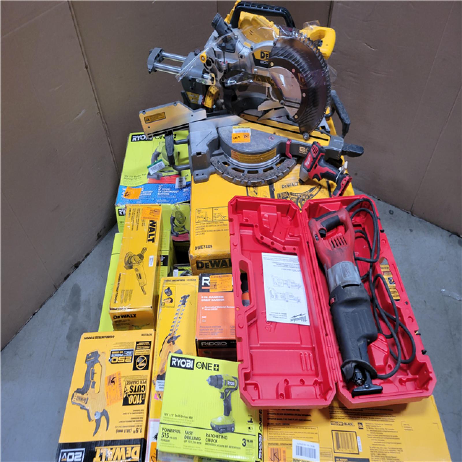 CALIFORNIA AS-IS TOOL PALLET
