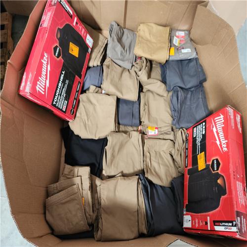 CALIFORNIA AS-IS MILWAUKEE CLOTHES PALLET