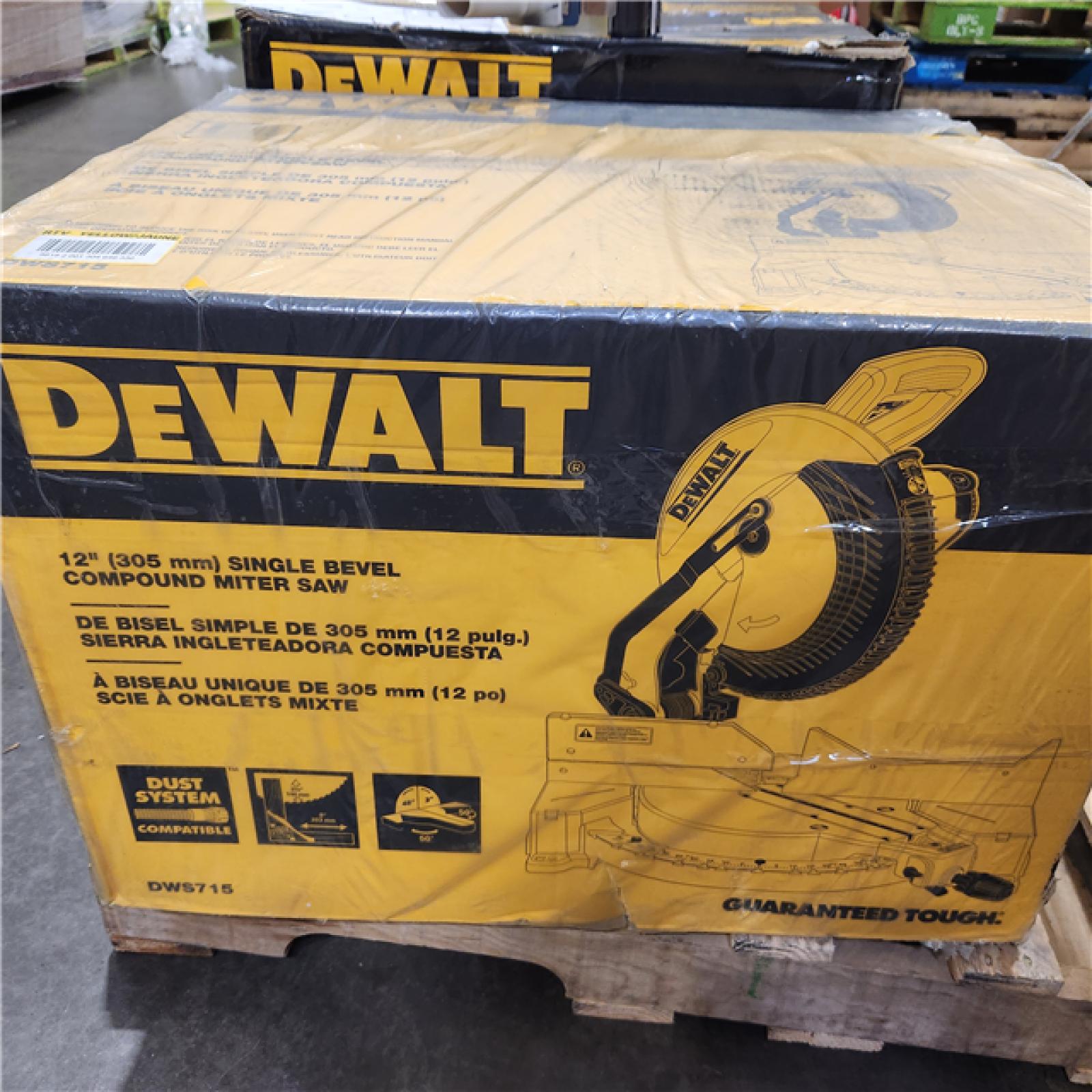 NEW! 15 Amp Corded 12 in. Single Bevel Compound Miter Saw