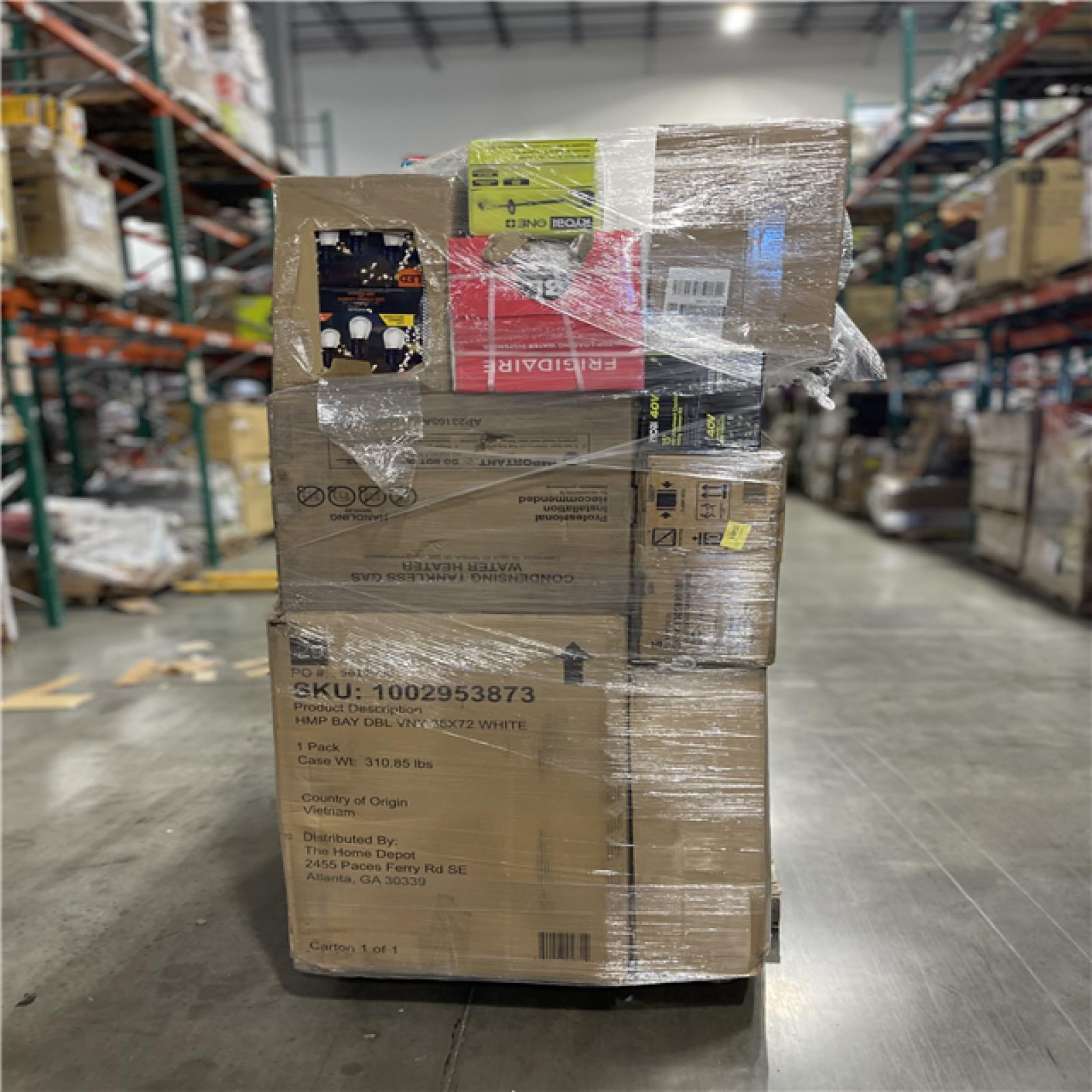 DALLAS LOCATION- AS-IS HOME IMPROVEMENT PALLET