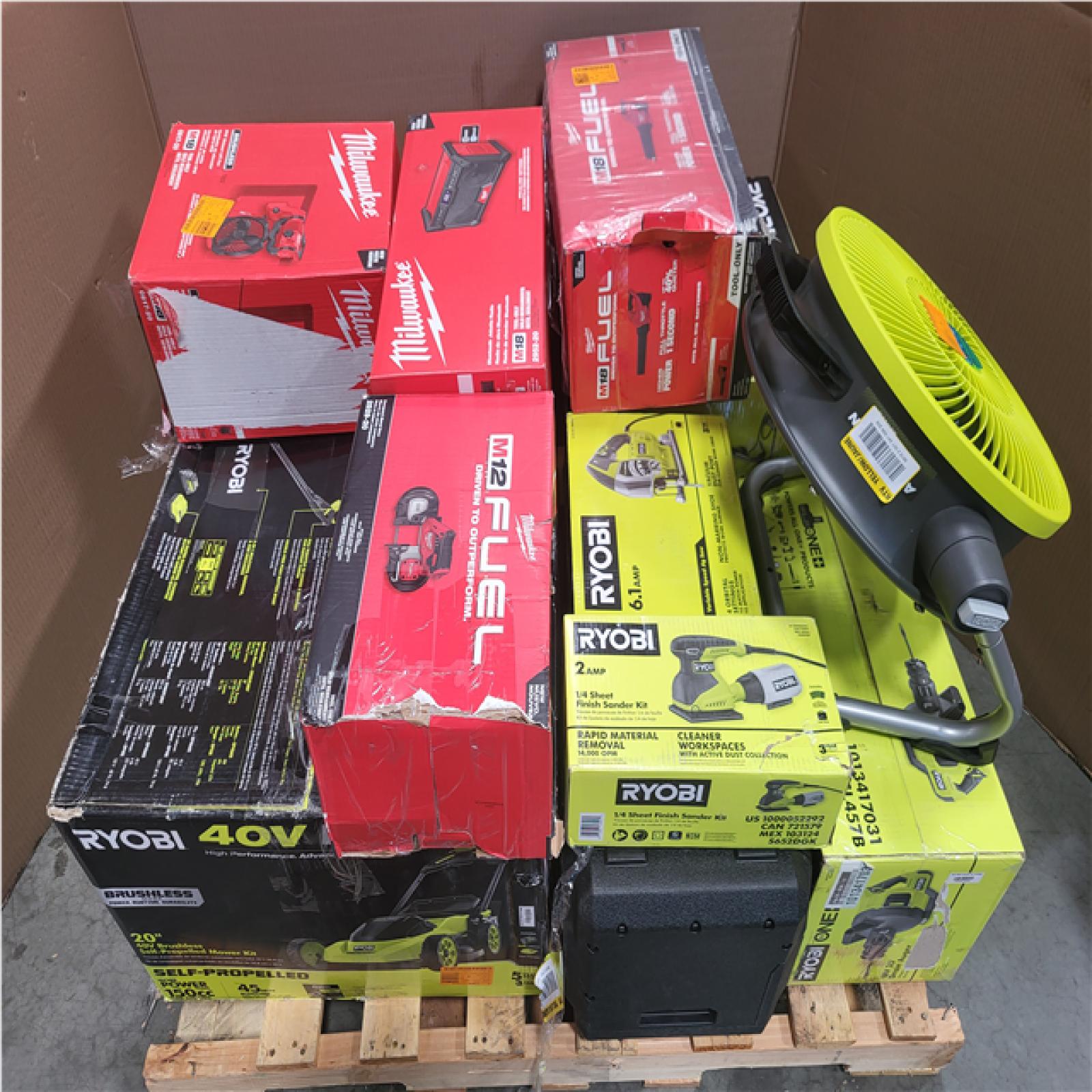 CALIFORNIA AS-IS TOOL PALLET