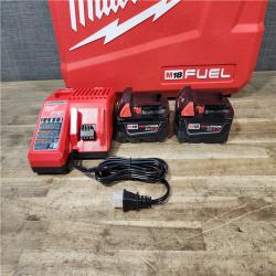 HOUSTON LOCATION - AS-IS Milwaukee FUEL 18V Lithium-Ion Brushless Cordless Hammer Drill and Impact Driver Combo Kit