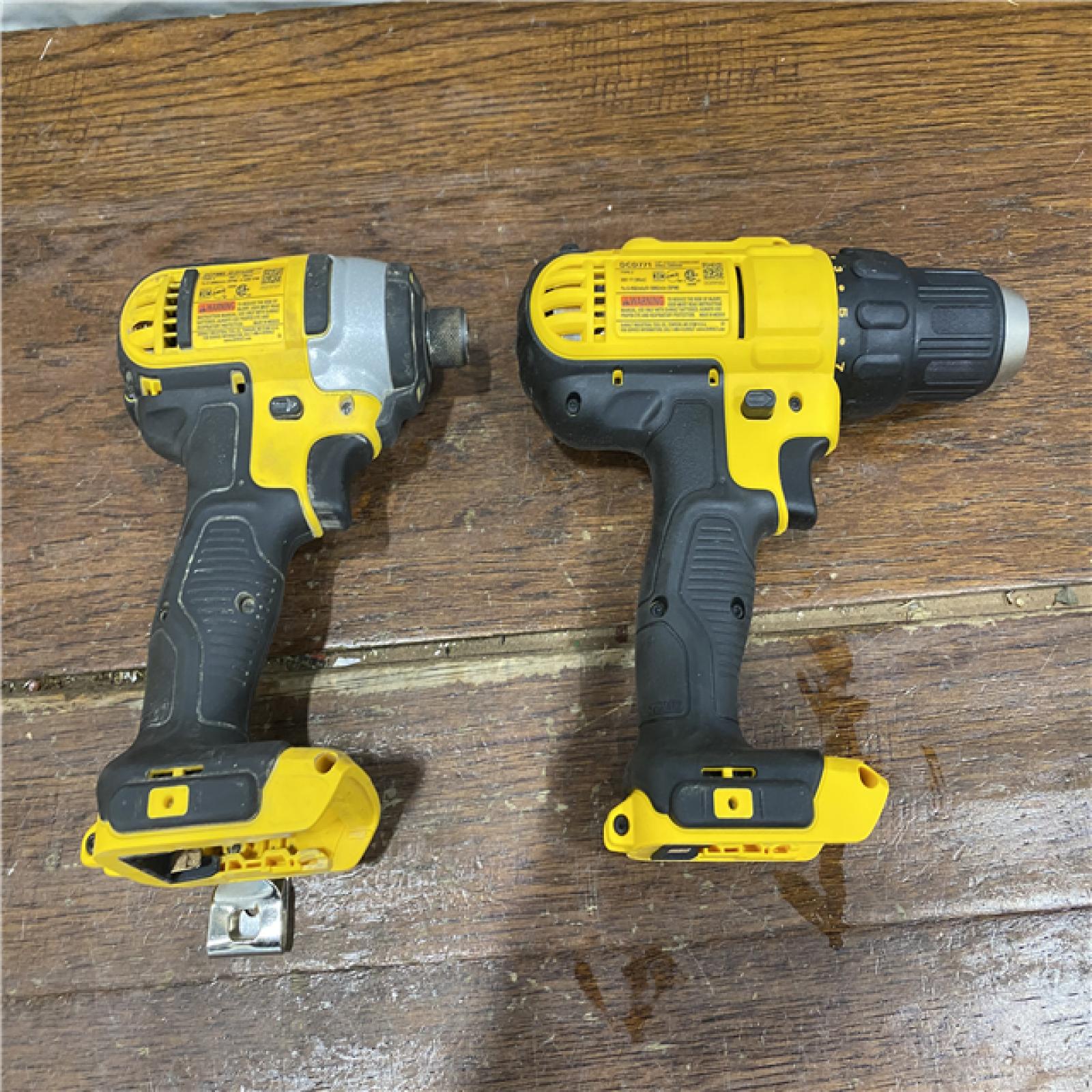 AS-IS DeWALTA® 20V MAX Cordless Drill Driver/Impact Driver Combo Kit 1.3 Ah Lithium Ion