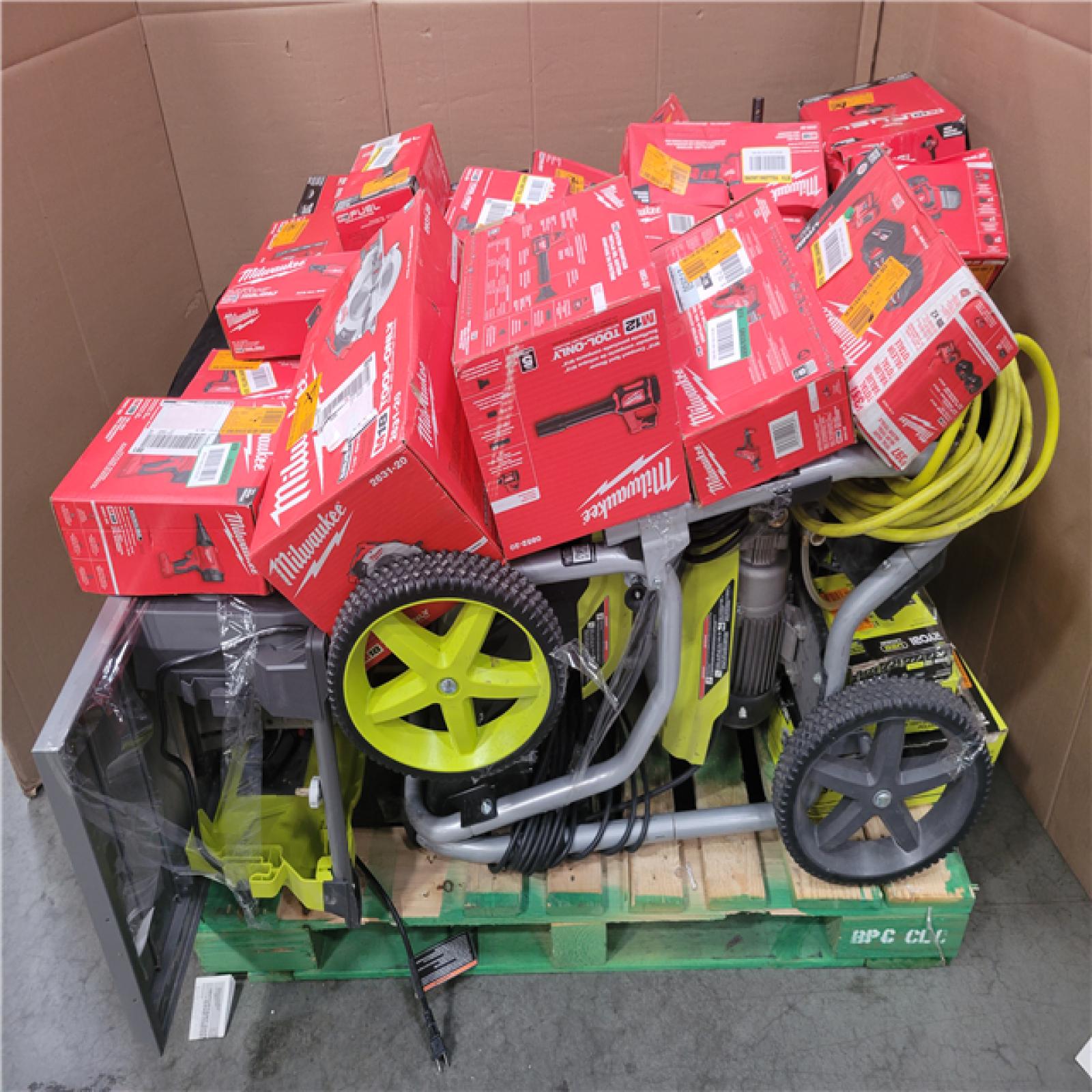 CALIFORNIA AS-IS TOOL PALLET