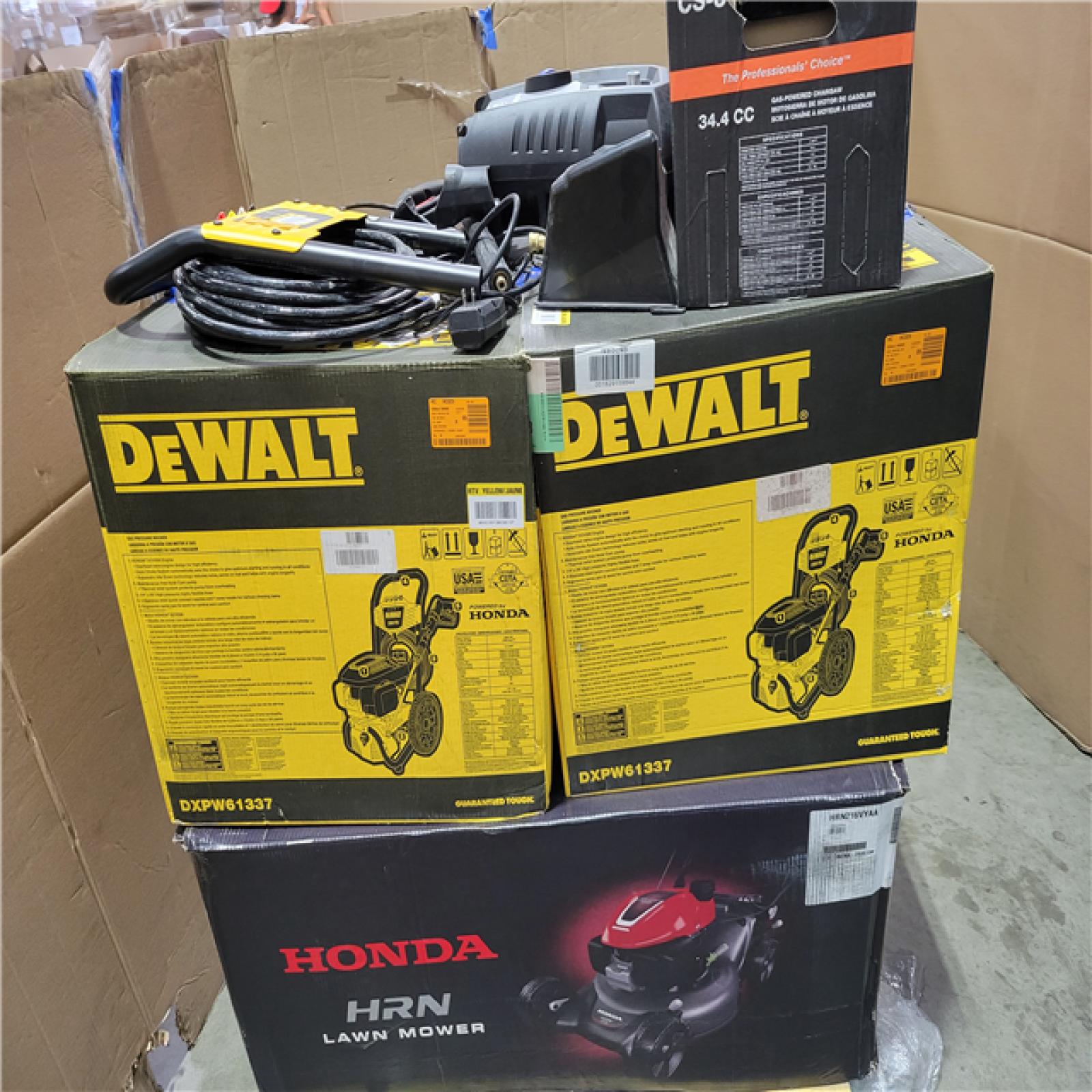 CALIFORNIA AS-IS OUTDOOR POWER EQUIPMENT