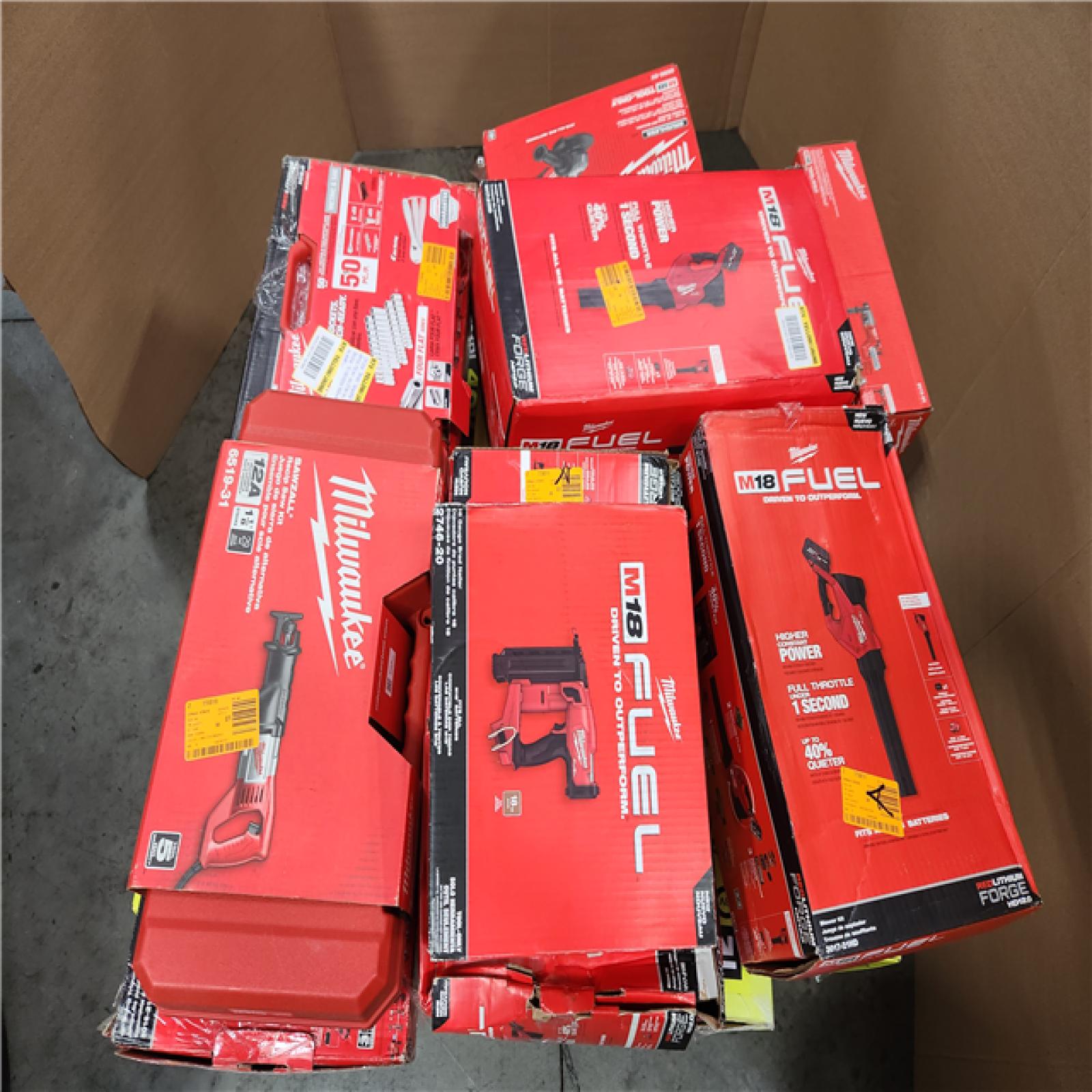 CALIFORNIA AS-IS TOOL PALLET
