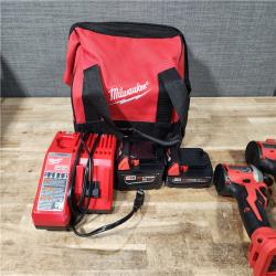 HOUSTON LOCATION - AS - IS Milwaukee 18-Volt Lithium-Ion Brushless Cordless Compact Hammer Drill/Impact Combo Kit