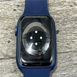 AS-IS Apple Watch Series 7 45MM Blue-GPS+Cellular-Abyss Blue Sport Band