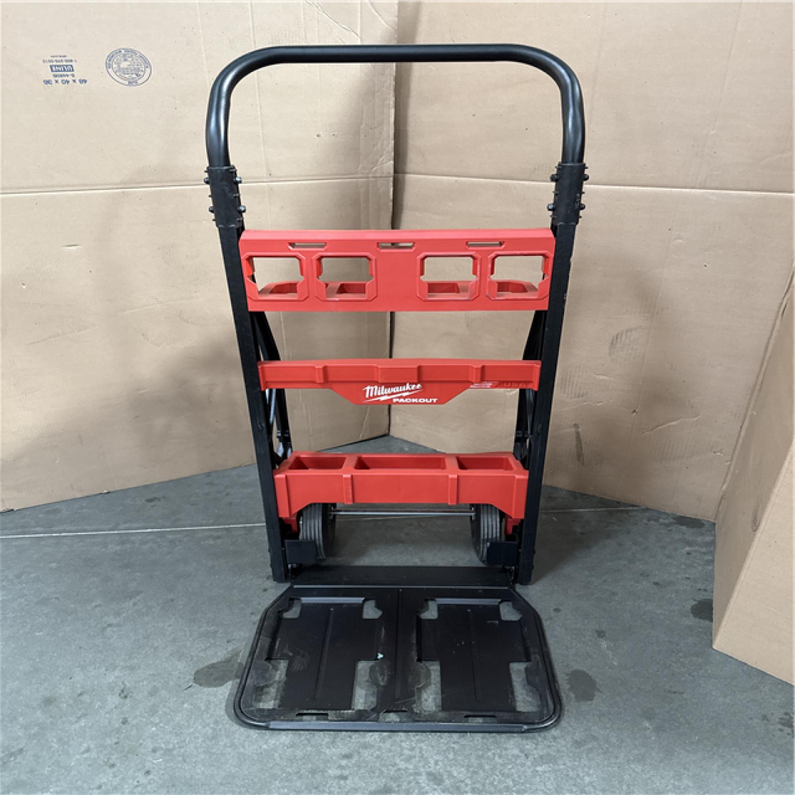 California AS-IS Milwaukee Packout 2-Wheel Utility Tool Cart