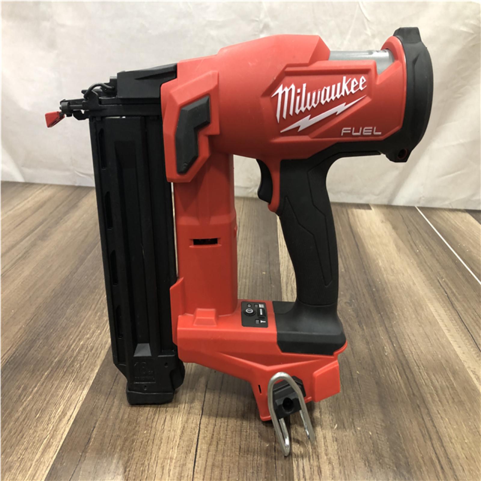 AS-IS Milwaukee FUEL 18-Volt Lithium-Ion Brushless Cordless Gen II 18-Gauge Brad Nailer (Tool-Only)