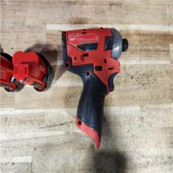 HOUSTON LOCATION - AS - IS Milwaukee FUEL SURGE 12V Lithium-Ion Brushless Cordless 1/4 in. Hex Impact Driver Compact Kit