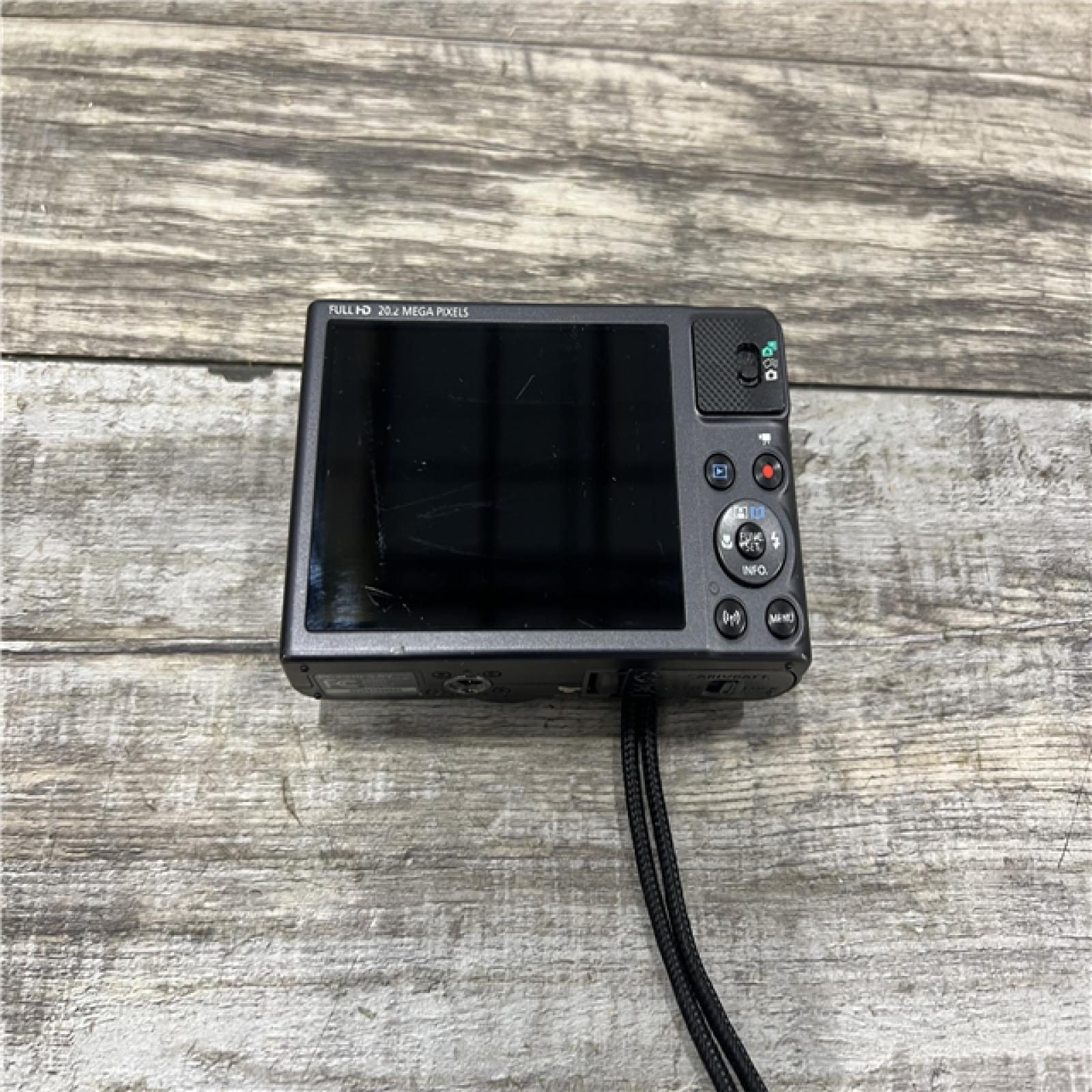 AS-IS Canon PowerShot SX620 HS 20.2 Megapixel Digital Camera- Black