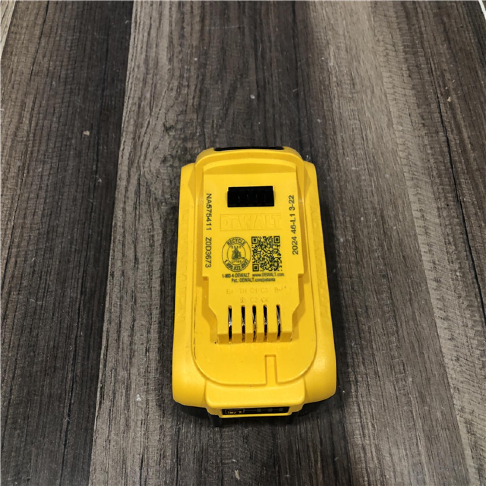 AS-IS DEWALT 20V MAX Lithium-Ion 5.0Ah Battery (2-Pack)
