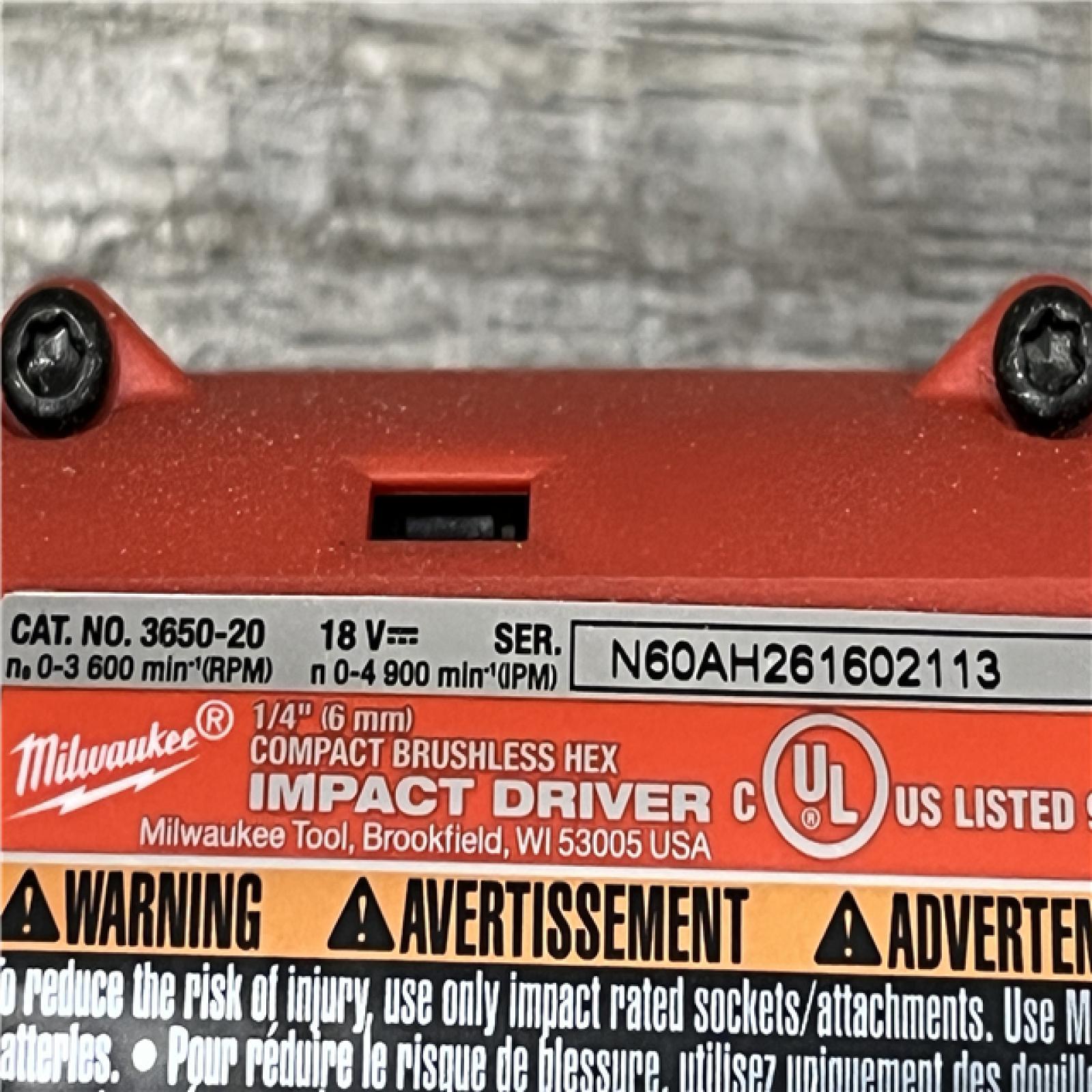 AS-IS Milwaukee 18V Lithium-Ion Brushless Cordless Compact Drill/Impact Combo Kit