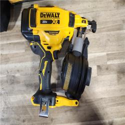 HOUSTON LOCATION - AS-IS DEWALT Roofing Nailer Cordless Kit w/ Battery & Charger