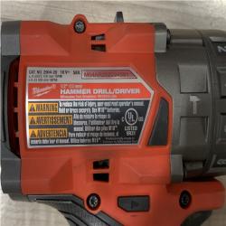 AS-IS Milwaukee FUEL 18V Lithium-Ion Brushless Cordless Hammer Drill and Impact Driver Combo Kit