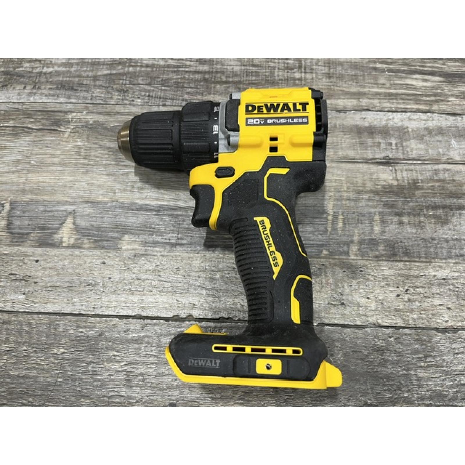 AS-IS DEWALT Atomic 20V Lithium-Ion Cordless Compact 1/2 in. Drill/Driver Kit