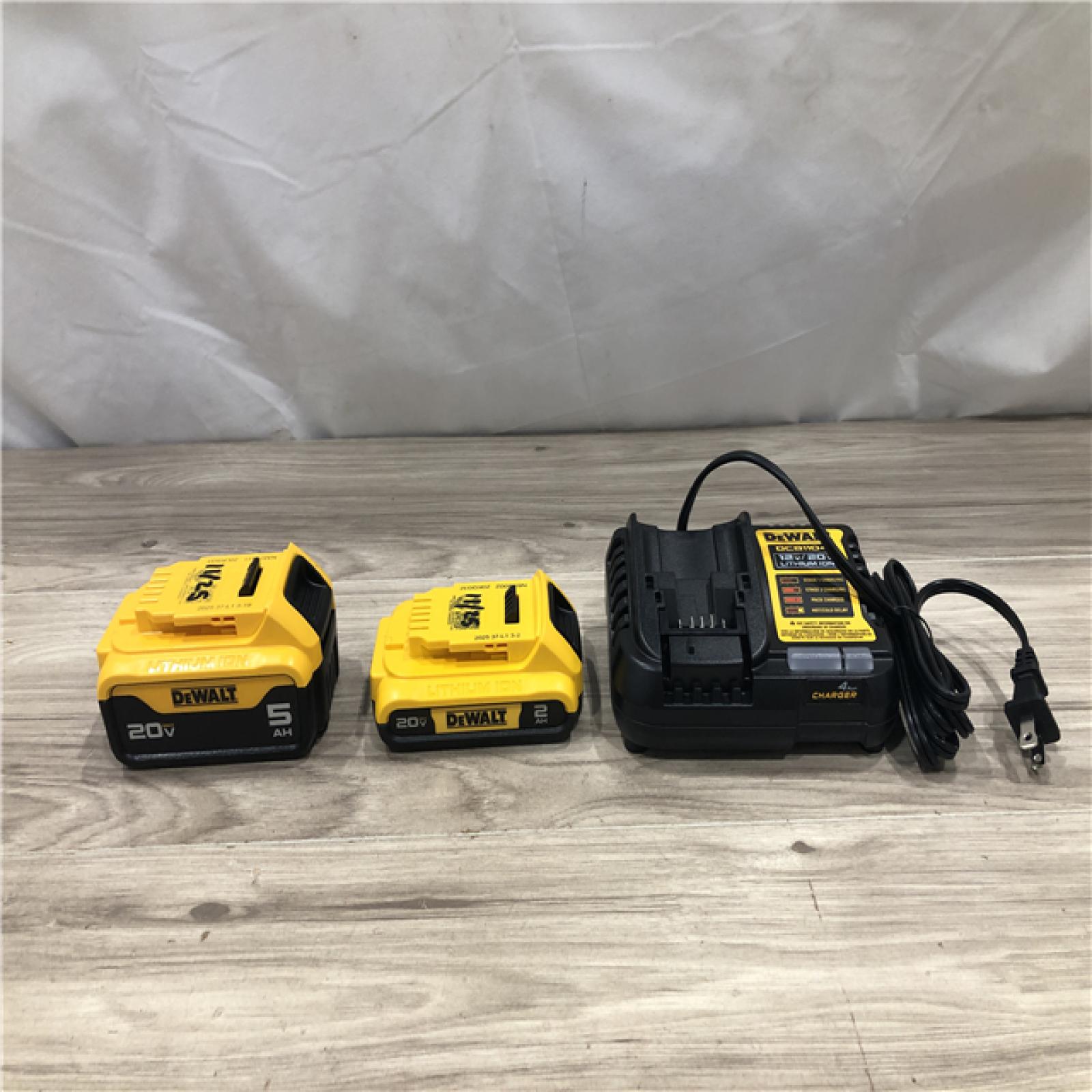 AS-IS DeWalt 20V MAX Lithium-Ion Battery Kit
