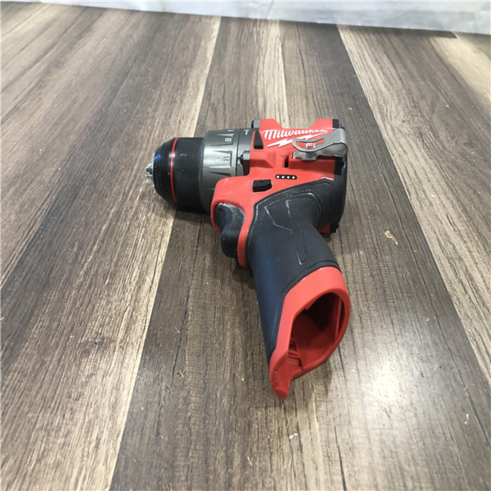 AS-IS Milwaukee FUEL 12V Lithium-Ion Brushless Cordless 1/2 in. Hammer Drill (Tool-Only)
