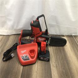 AS-IS Milwaukee  FUEL 12V Lithium-Ion Brushless Battery 6 in. HATCHET Pruning Saw Kit