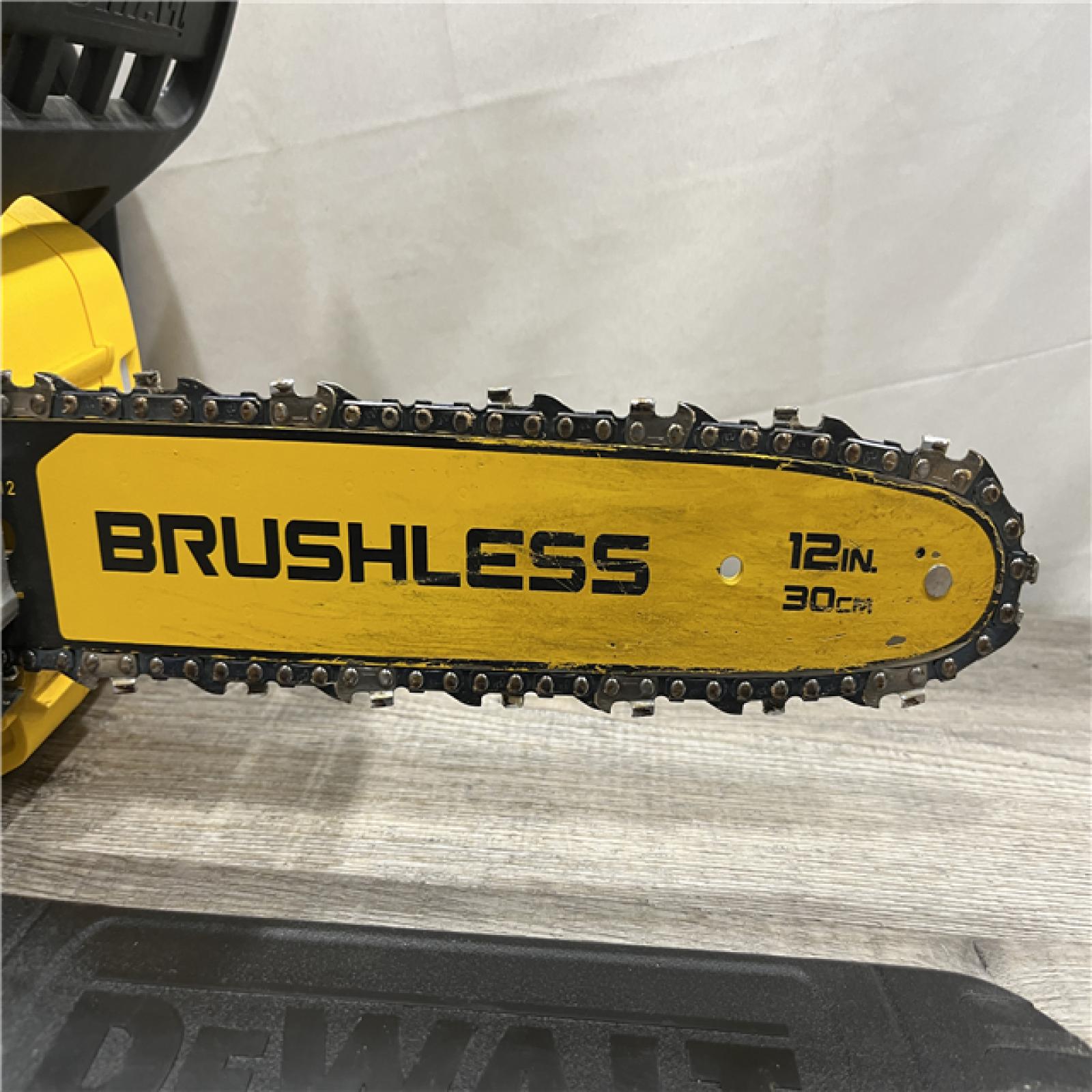 AS-IS DEWALT 20V MAX 12 in. Cordless Battery Powered Chainsaw (Tool Only)