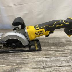 AS-IS DEWALT Atomic 20-Volt Maximum Lithium-Ion Cordless Brushless 4-1/2 in. Circular Saw Kit
