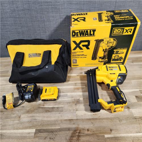 HOUSTON LOCATION - AS-IS DEWALT 20V MAX XR 18 Gauge Brad Nailer Kit