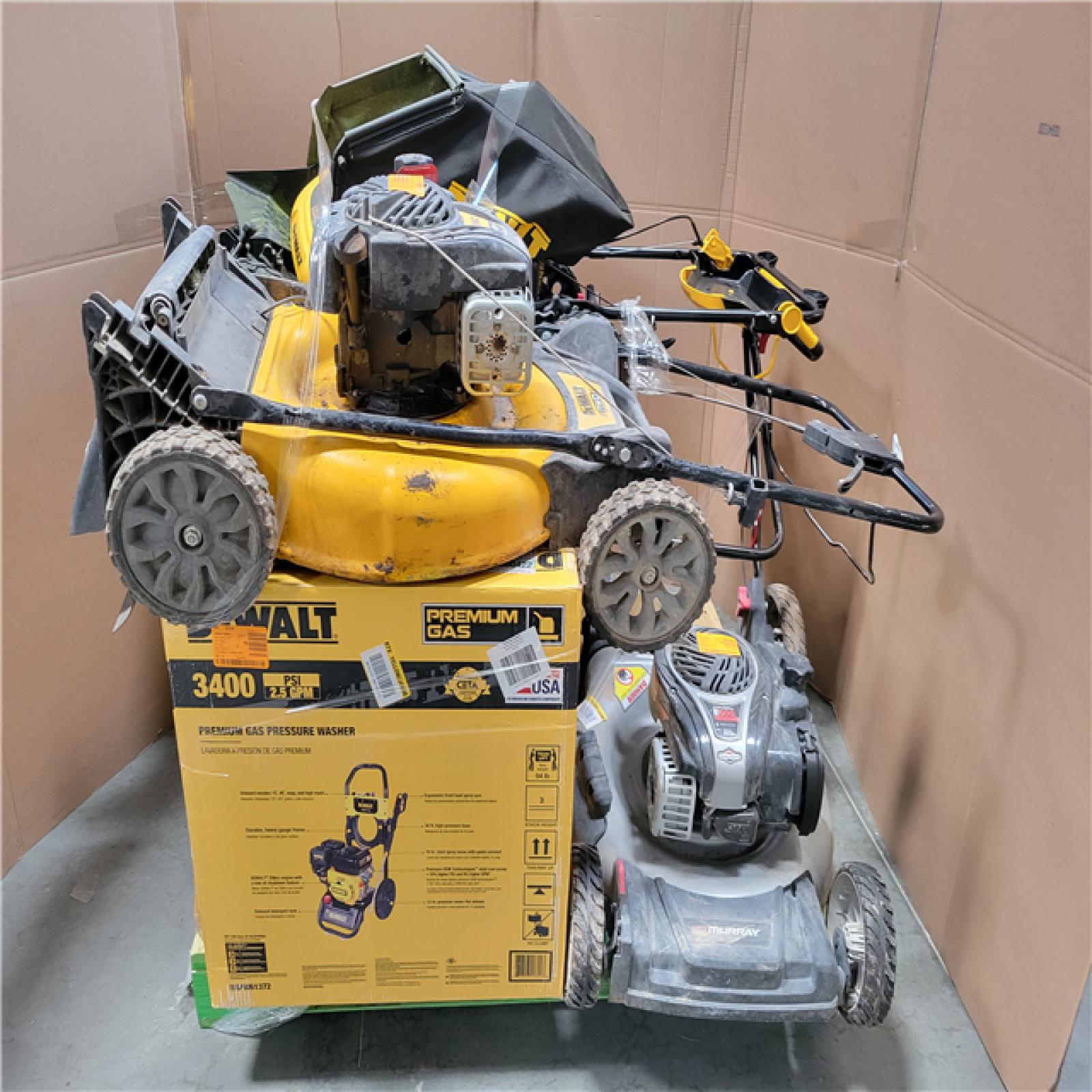 CALIFORNIA AS-IS OUTDOOR POWER EQUIPMENT