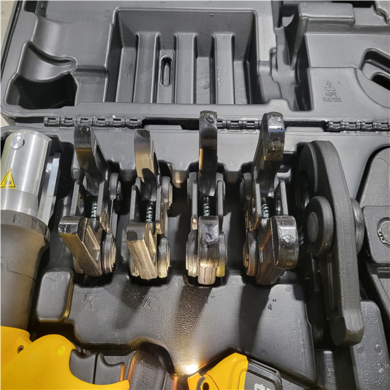 CALIFORNIA AS-IS DEWALT 20V MAX 1/2-2 PRO PRESS TOOL KIT