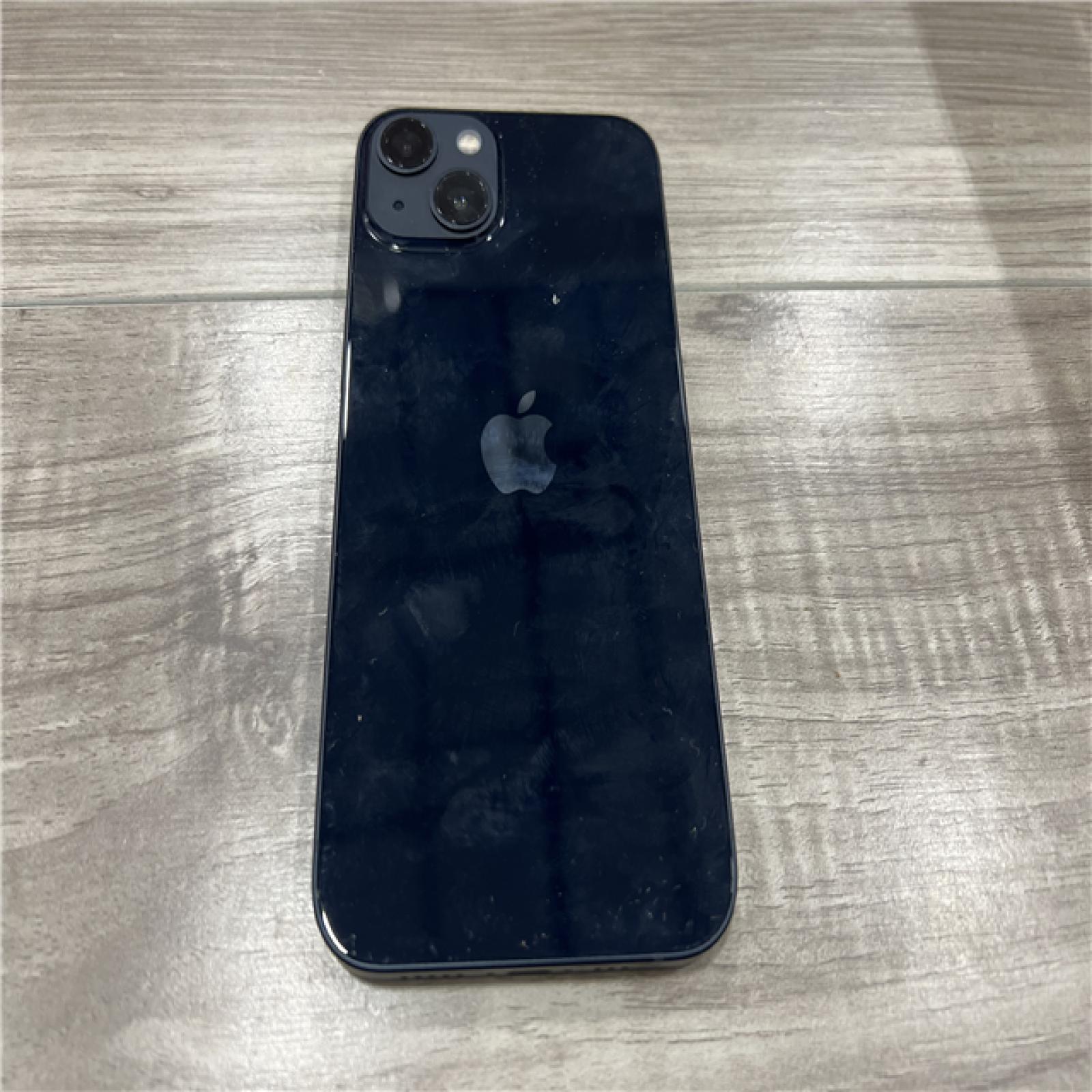 AS-IS Apple iPhone 13 (128GB, Midnight, Model MLML3LL/A)