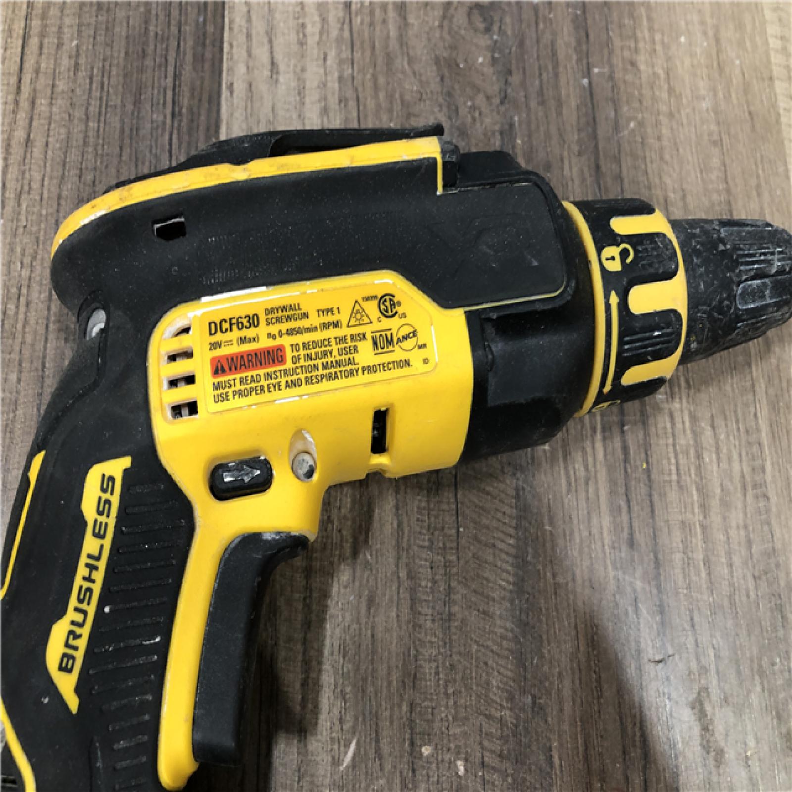 AS-IS DEWALT XR 20V MAX Lithium-Ion Cordless Brushless Screw Gun (Tool Only)