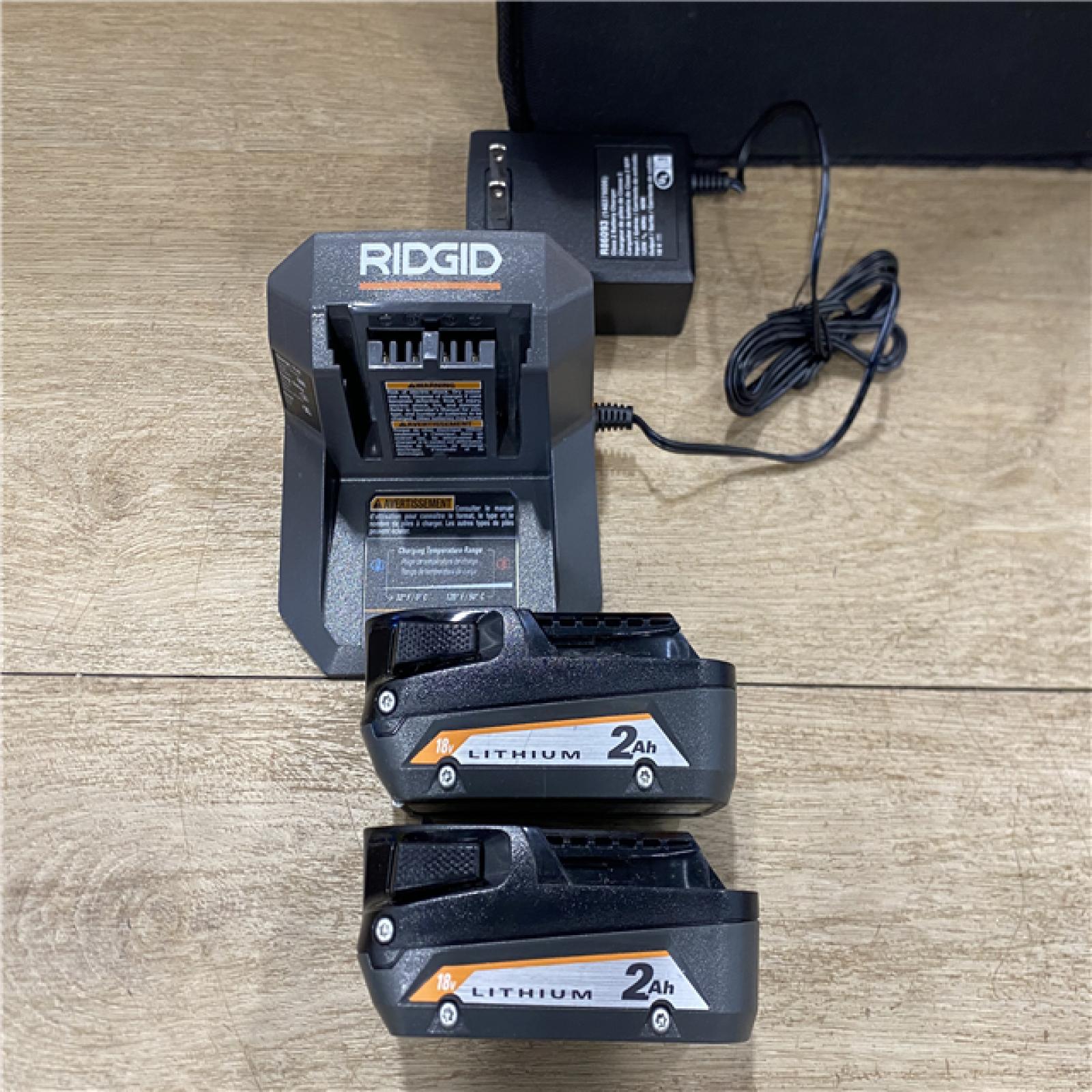 AS-IS RIDGID 18V SubCompact Brushless 2-Tool Combo Kit