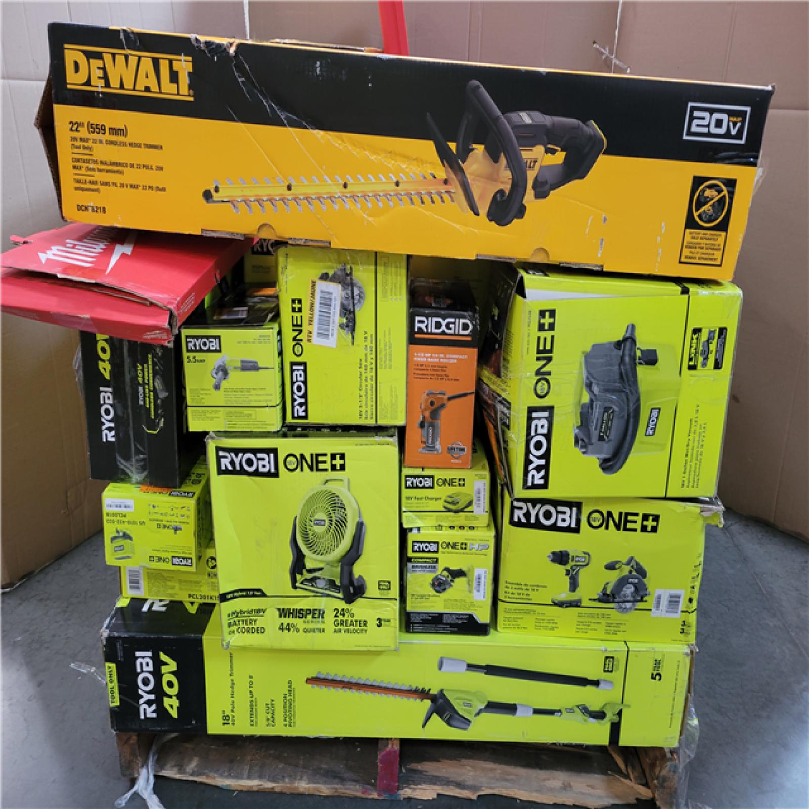 CALIFORNIA AS-IS TOOL PALLET