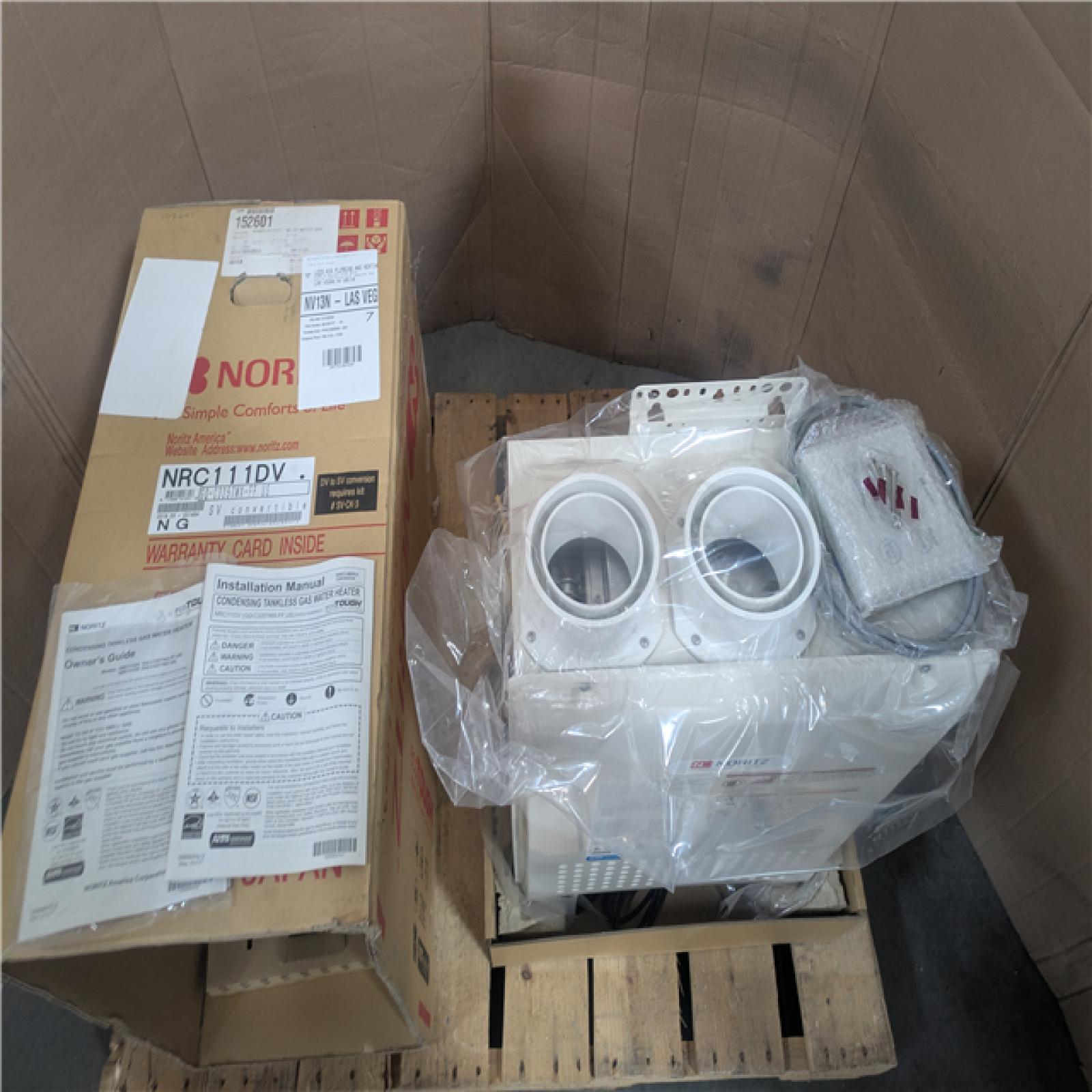 California NEW Natural Gas Noritz Condensing Tankless Gas Water Heater