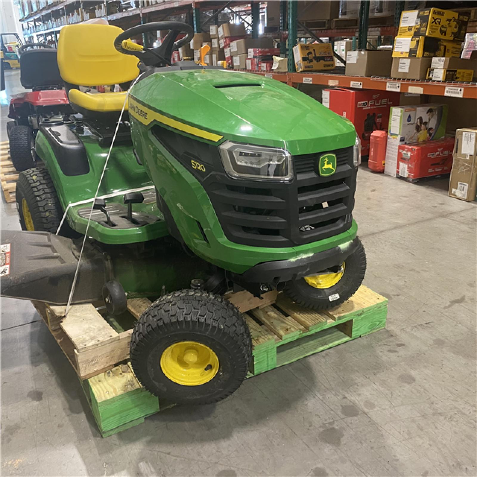 Dallas Location - As-Is John Deere S120 42 in. 22 HP V-Twin Gas Hydrostatic Riding Lawn Mower